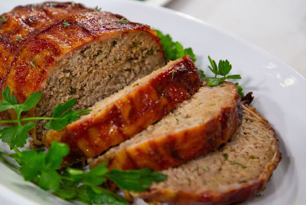 Bacon-Wrapped Meatloaf - Dewfresh Products
