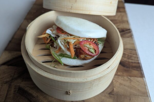 Korean Chicken Nugget Bao Buns
