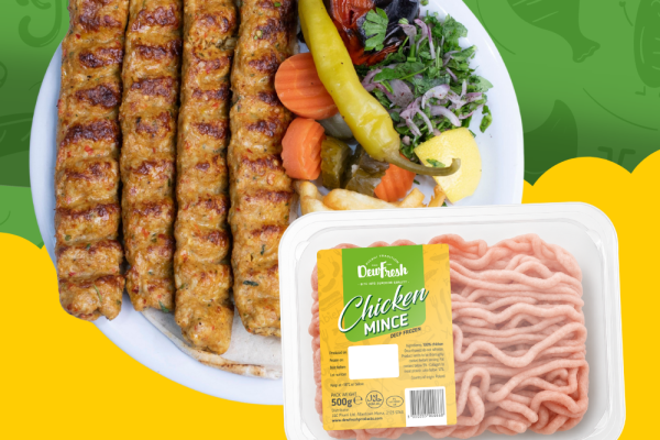 Dewfresh Chicken Mince, Chicken Mince, Chicken, Dewfresh Chicken, Poultry, Frozen Poultry, Frozen Chicken, Frozen products, Frozen Meat, Frozen meat producer, Frozen meat production, chicken mince recipes, chicken mince kebab, chicken mince kofta recipe